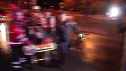 Kırmızı ışık ihlali sonrası ortalık savaş alanına döndü