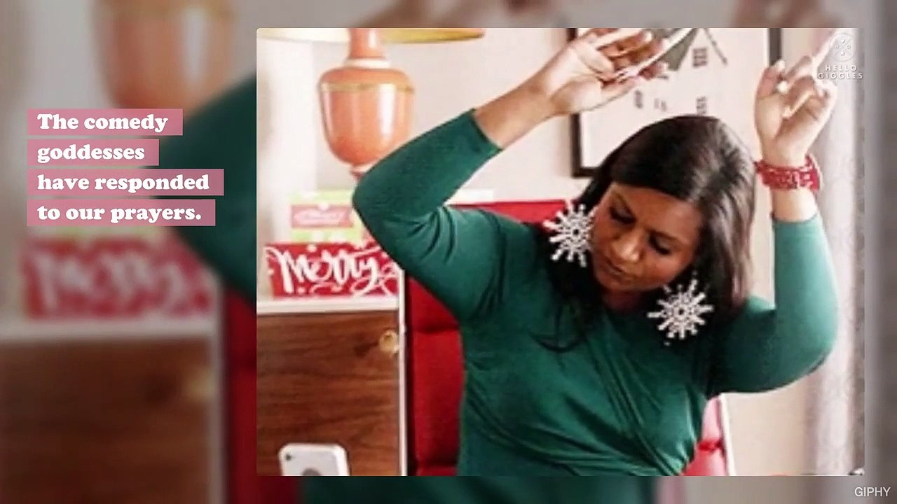 Mindy Kaling and Amy Poehler are creating new s...