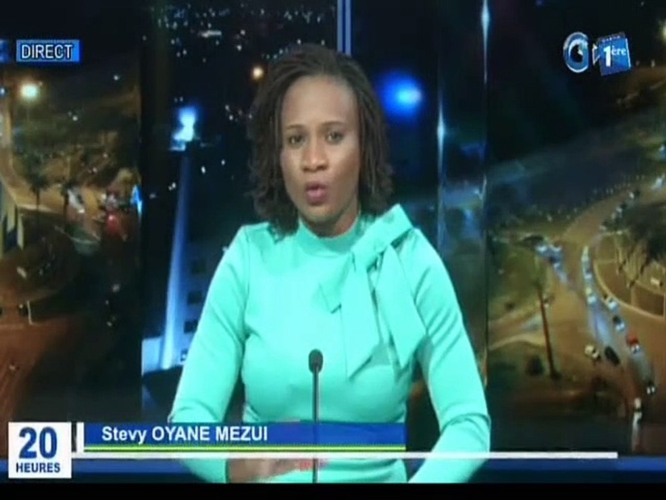 RTG - Audience du Premier ministre, Julien Nkoghe Bekalé avec une délégation de la BAD