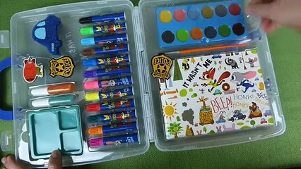 Disney Zootopia Art Kit Set PLUS Play Doh Surprise Eggs with Zootopia Toys-