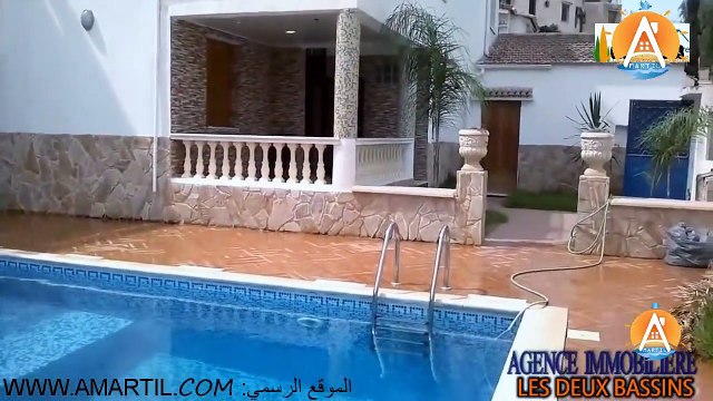 فيلا للبيع في الدار البيضاء Villa a vendre a casablanca - فيلا سناء عكرود للبيع