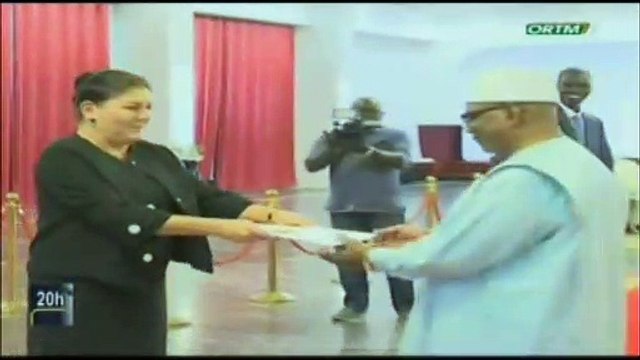 ORTM - Présentation de leurs lettres de créance par quatre nouveaux ambassadeurs au Président du Mali