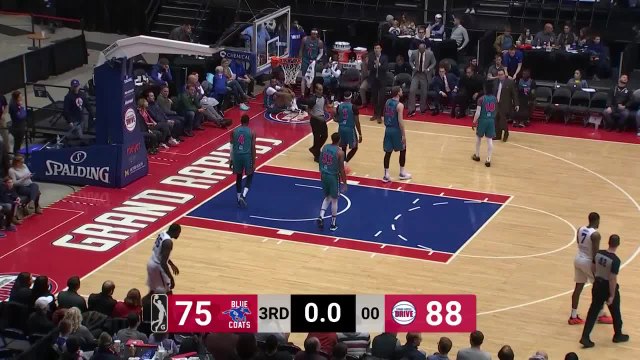 Marial Shayok knocks it down as the clock expires
