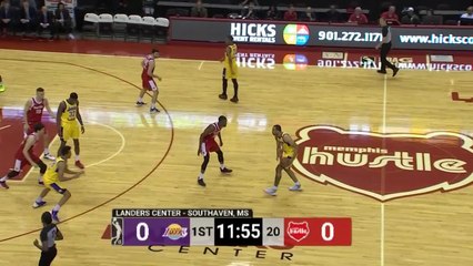 Talen Horton-Tucker (37 points) Highlights vs. Memphis Hustle