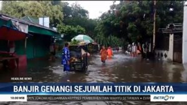 Tiga RW di Grogol Utara Terendam Banjir
