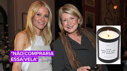 O que Martha Stewart acha sobre a nova vela de Goop?