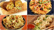 6 Maggi Recipes | Maggi Dosa, Maggi Pizza, Maggi Bhel and Maggi Spring Roll - Maggi Compilation