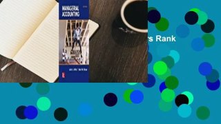 Managerial Accounting  Best Sellers Rank : #3