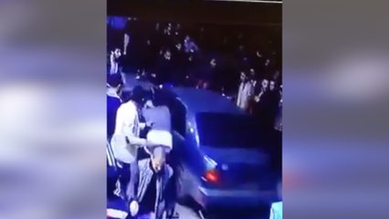 سيارة ملاكي تدهس مجموعة من المواطنين في المنوفية