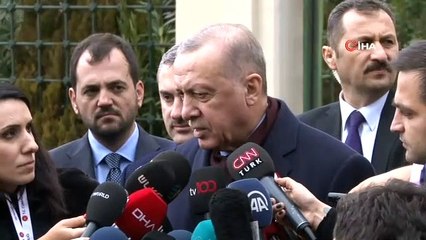 Cumhurbaşkanı Erdoğan: "İdlib'teki gelişmeler ne yazık ki sıkıntı verici”