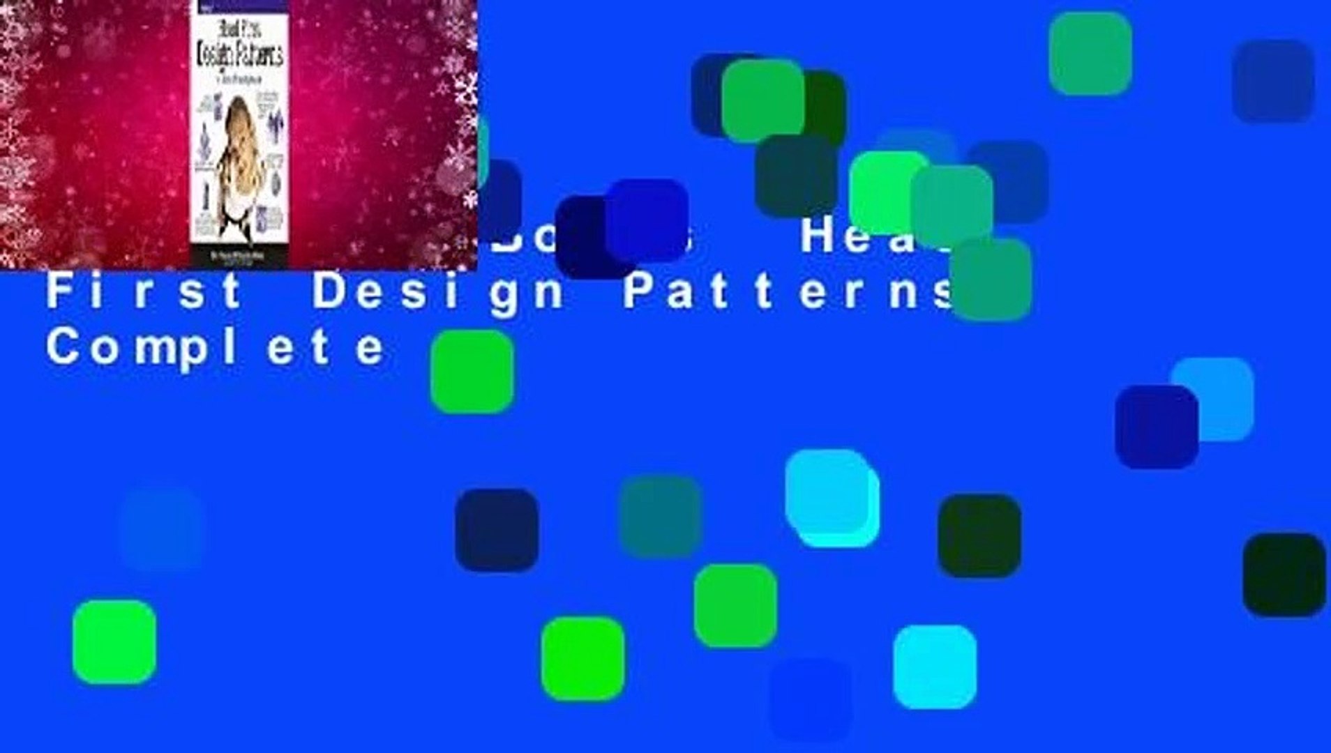 About For Books  Head First Design Patterns Complete