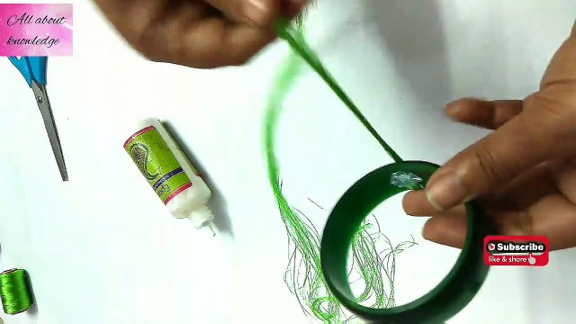Beautiful party wear bangles in just 5 minutes | how to make party wear bangles at home | jewellery