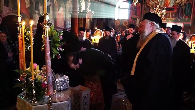 Tovoion Tv Ιερά Μονή Αγίου Αθανασίου Εράτυρας- Εσπερινός Εορτής Αγίου Αθανασίου 17:1:2020