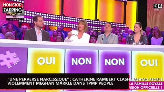 Une perverse narcissique : Catherine Rambert clashe violemment Meghan Markle dans Tpmp People (Vidéo)