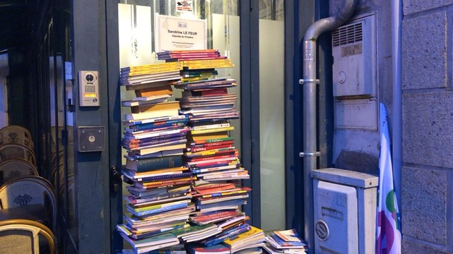 Manifestation aux flambeaux contre la réforme des retraites