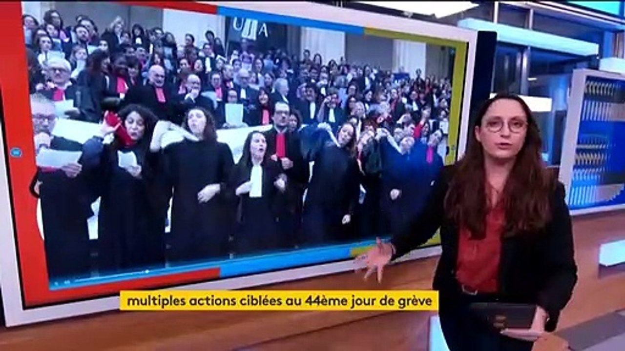 Au 44e jour de grève contre la réforme des retraites, les actions ciblées se multiplient