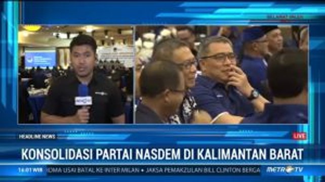 Sambut Pilkada 2020, NasDem Gelar Safari Konsolidasi di Kalbar