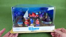 Disney Store NEW Finding Dory Deluxe Figurine Playset 2016 Toys- Hank, Destiny, Bailey, Nemo   More-