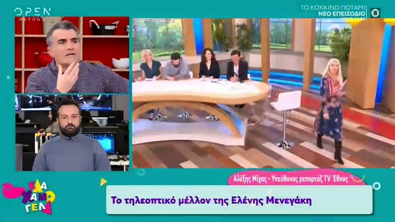 Ελένη Μενεγάκη: Ποιο είναι το τηλεοπτικό μέλλον...