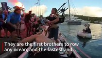 3 brothers set world records rowing the Atlantic ocean