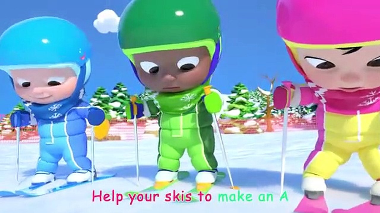 Ski Song - CoCoMelon Nursery Rhymes & Kids Songs