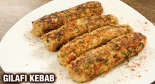 Gilafi Chicken Kebab | How To Make Chicken Gilafi Kebab | Murg Gilafi Kabab | Kebab Recipe By Varun