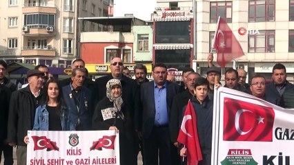 Kilis’e roketli saldırının yıl dönümünde basın açıklaması
