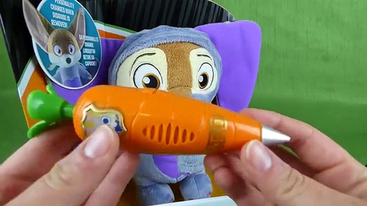 zootopia ele finnick talking plush