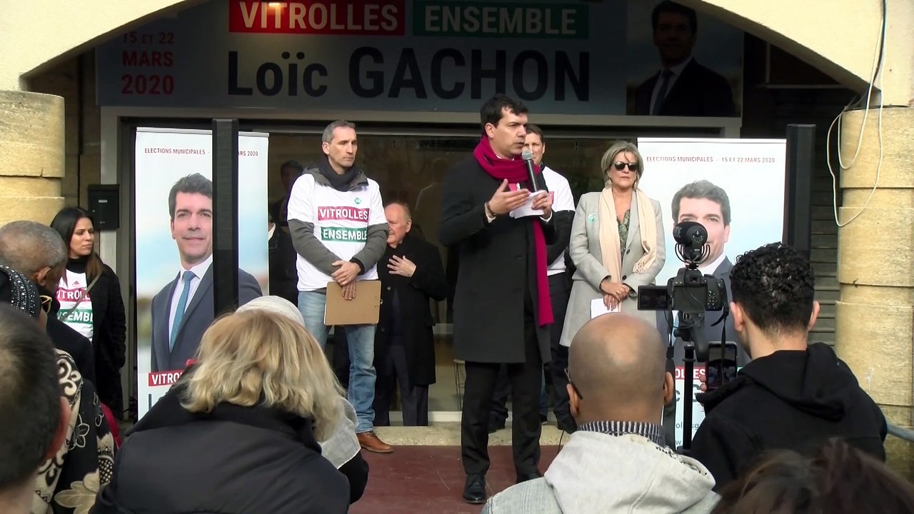 Vitrolles : inauguration du local de campagne de Loïc Gachon