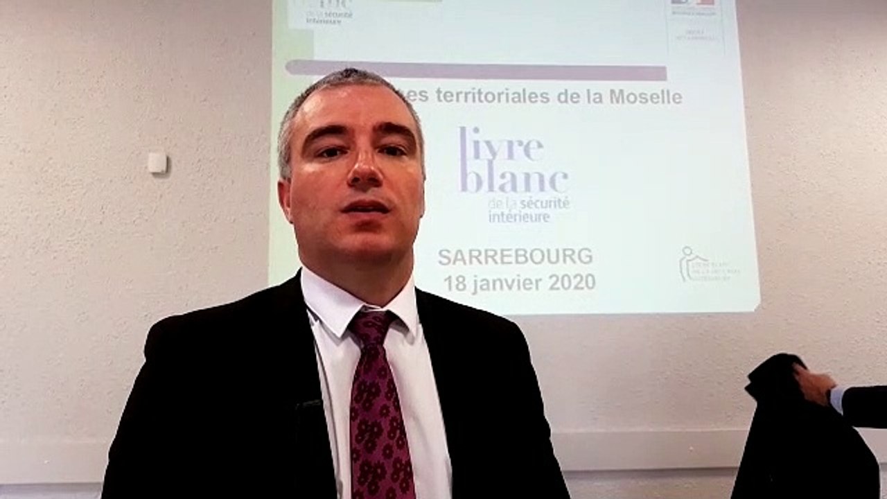 Le livre blanc de la sécurité présenté aux acteurs du Pays de Sarrebourg