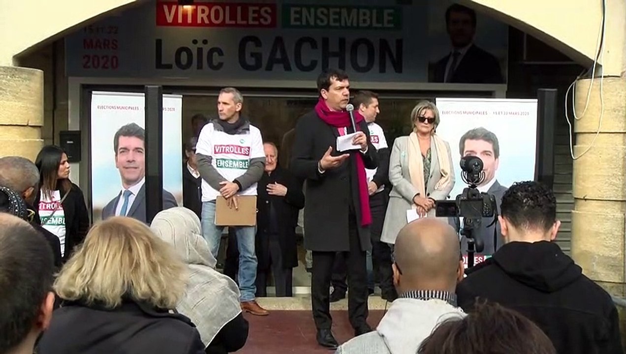 Vitrolles : inauguration du local de campagne de Loïc Gachon