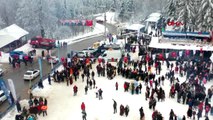 Kocaeli kartepe'de vatandaşların kar fest coşkusu-1
