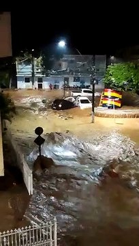Imagens de moradores mostram destruição em Iconha