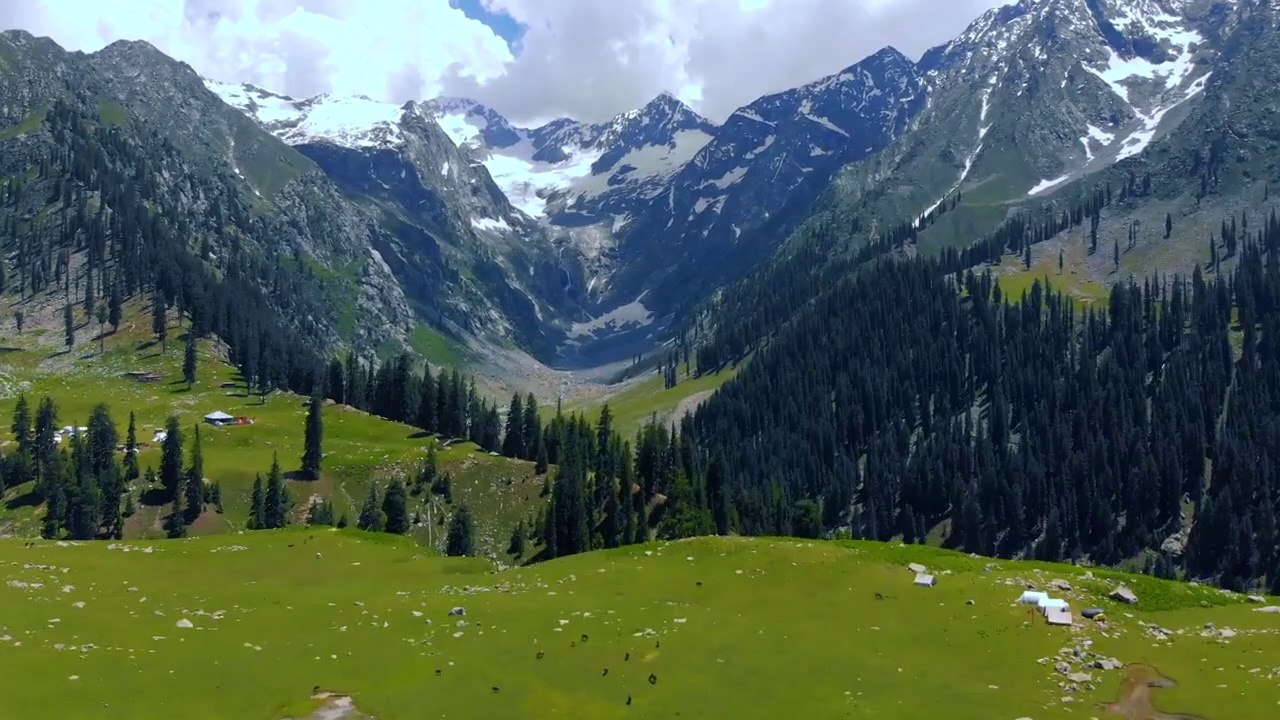 KPK, Pakistan  beautiful  view Drone Footage
