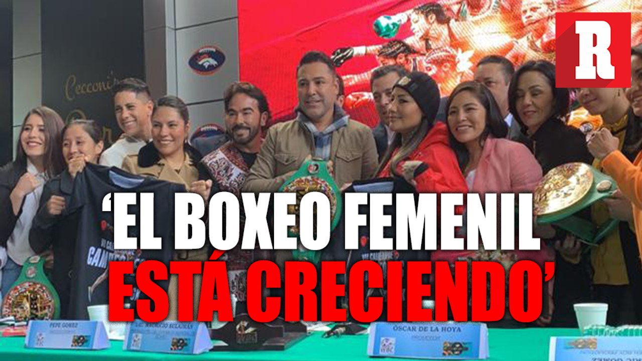 A través de Golden Boy, Oscar de la Hoya busca promover boxeo femenil