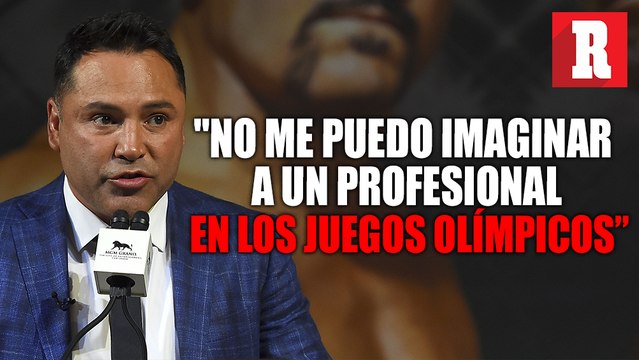 No estoy de acuerdo que el boxeo profesional participe en Juegos Olímpicos : Oscar de la Hoya