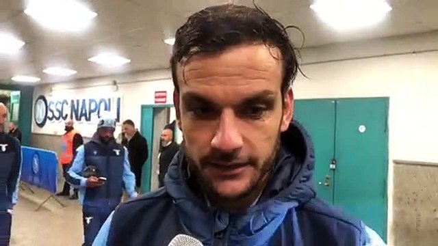 Napoli - Lazio, Parolo in zona mista