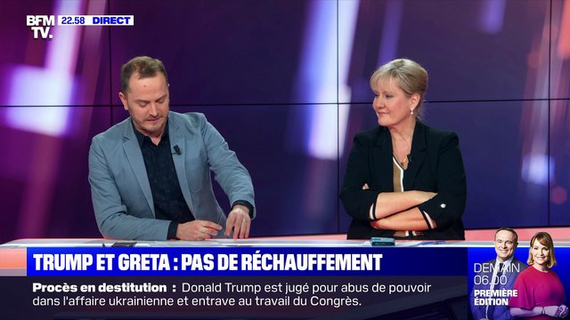 Donald Trump et Greta Thunberg : pas de rechauffement - 21/01