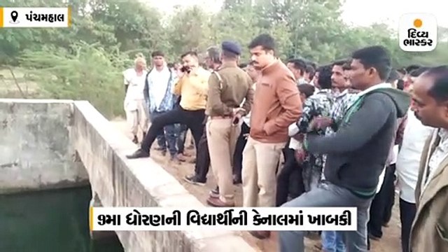 પાનમ હાઇલેવલ કેનાલમાં 9મા ધોરણની વિદ્યાર્થીની ખાબકી, સ્થાનિક તરવૈયાઓની મદદથી શોધખોળ ચાલુ