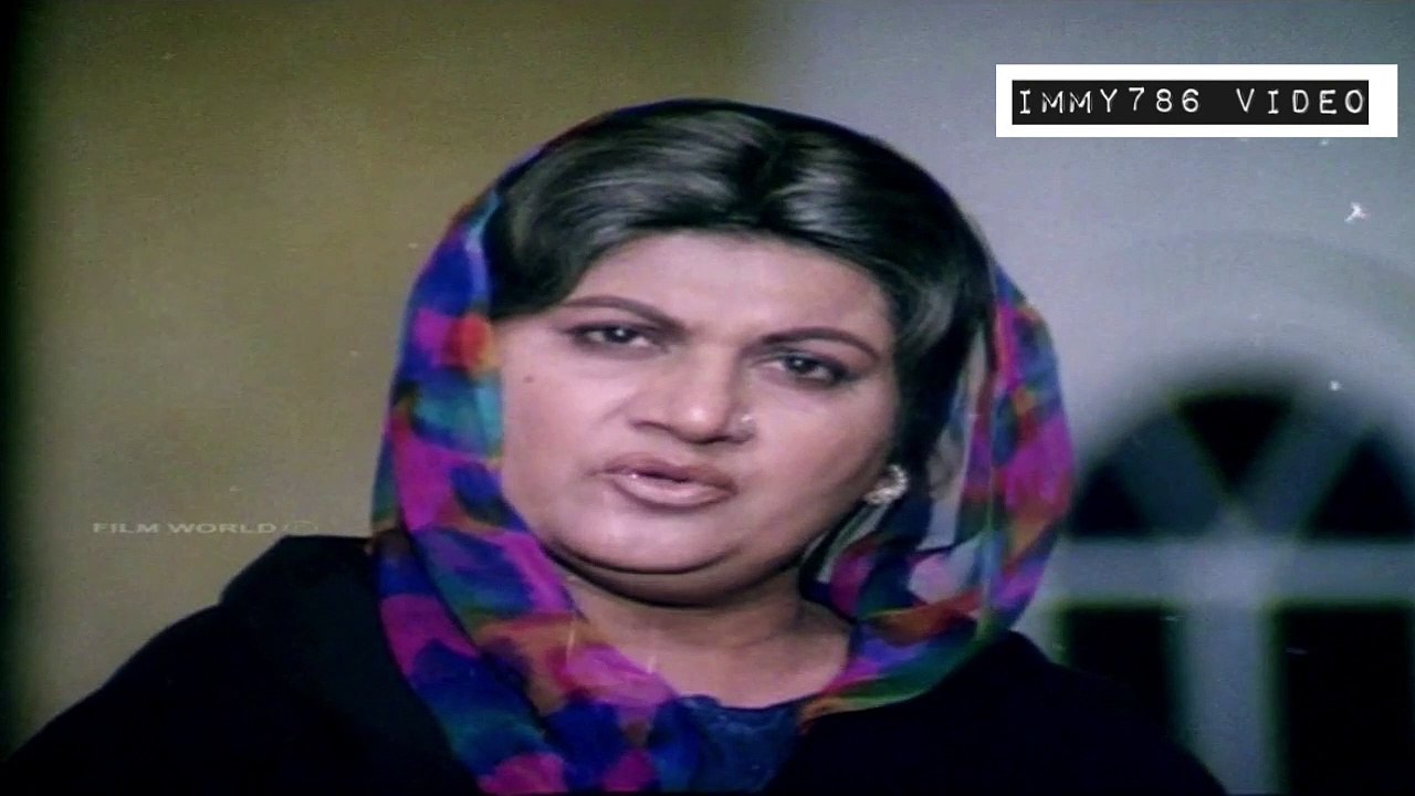 SULTAN RAHI,IZHAR QAZI, HUMAYOUN QURESHI IN ACTION KALA RAAJ FILM