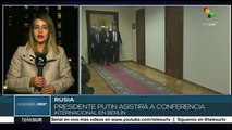 Pdte. ruso asistirá a conferencia internacional sobre Libia en Berlín
