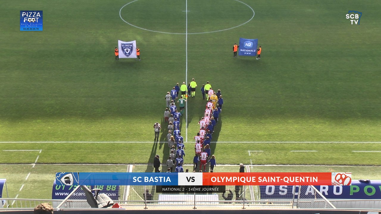 Bastia 1-0 St Quentin : Le résumé