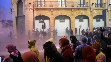 Lübnan'da göstericilerle güvenlik güçleri arasında arbede (2)