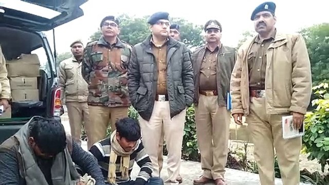 इटावा में पुलिस की बड़ी सफलता, जब्त की दो लाख की शराब