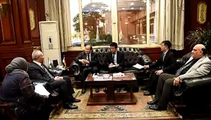 محافظ الأقصر يستقبل الوزير المفوض بالسفارة الصينية