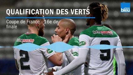 L'ASSE se qualifie face au Paris FC en Coupe de France (3-2)