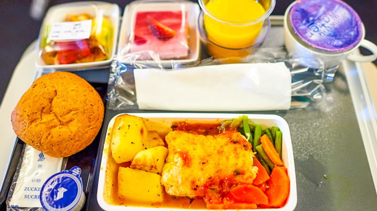 Why food tastes different on planes