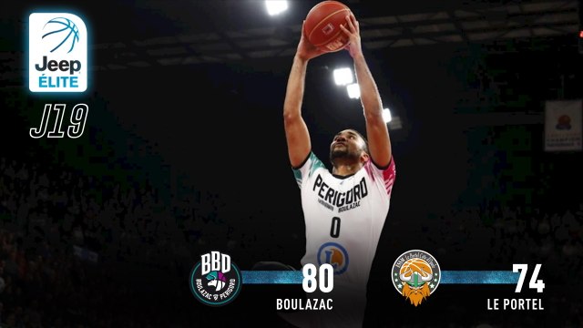 Jeep® ÉLITE : Boulazac vs Le Portel (J19)