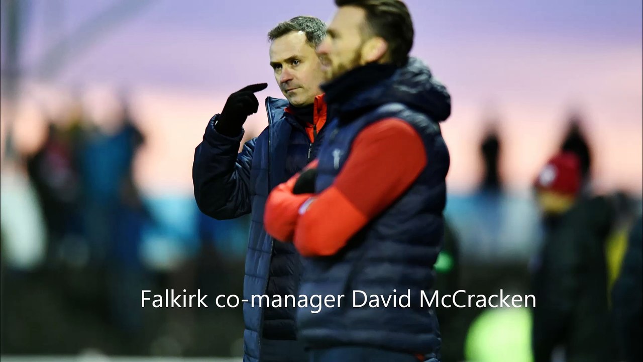 David McCracken Falkirk v Arbroath