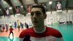 Kevin François après la défaite de Martigues Volley face à Cambrai